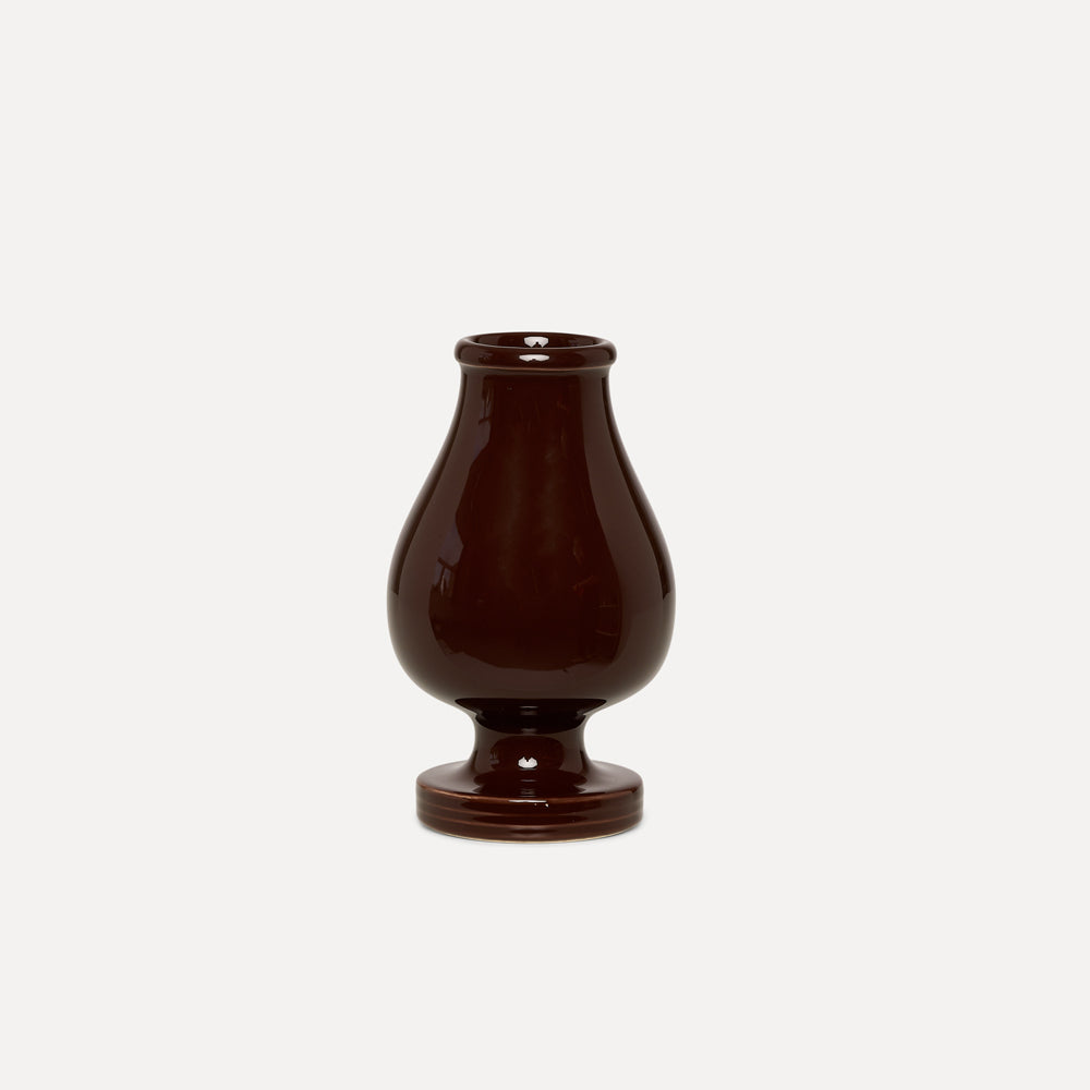 Vase med fot - Kaffe
